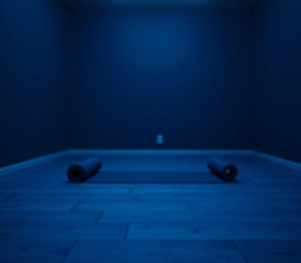Serene yoga studio atmosphere in NYC